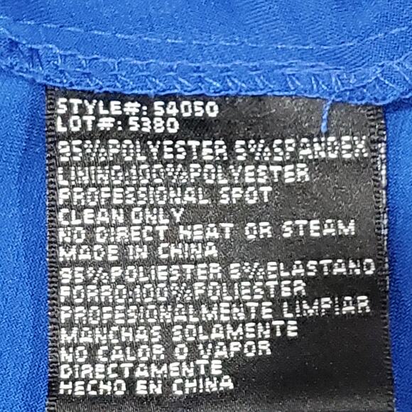 Blondie Nites Blue One Shoulder Jewel Embellished Formal Evening Prom Dress 5 - Picture 7 of 8